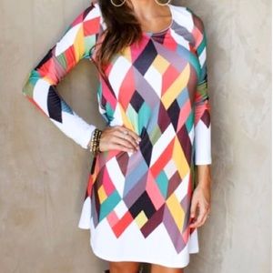 Gorgeous Jewel Toned Confetti Dress